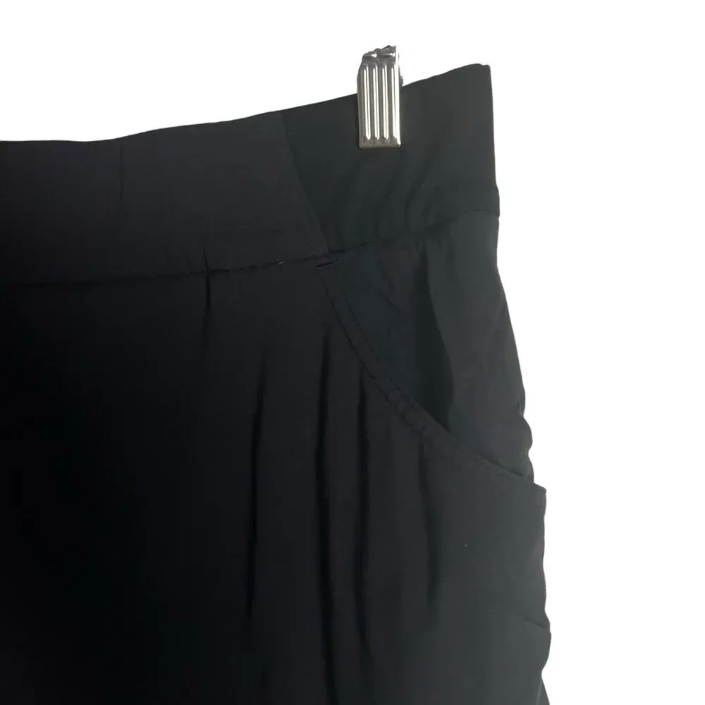 Columbia Anytime Black Casual Side Cinch UPF Mini Skort Size Medium